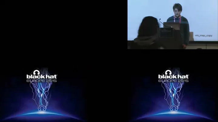 Attacking The XNU Kernel In El Capitain Black Hat - Europe - 2015