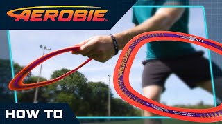 Tips and tricks on how to throw the Aerobie Pro Blade
