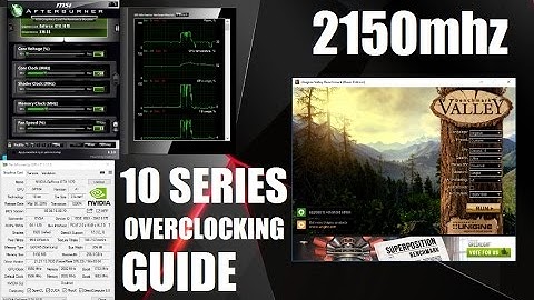 HOW TO OVERCLOCK PASCAL GPU GTX 1050 GTX 1060 GTX 1070 GTX 1080 TITAN X EASY GUIDE