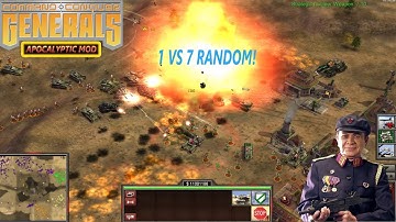 BIG NUKE ARMY! C&C - Generals Zero Hour Apocalyptic mod.