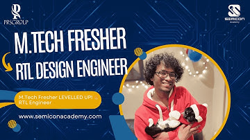 How Seethapathy Became an RTL Engineer as a Fresher! | Real VLSI Success Story | PRSsemicon