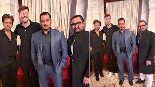 Mrbeast, Salman Khan, Shahrukh Khan, Aamir Khan Together At Joy Forum 2025