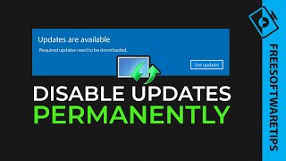 how to disable windows update on windows 10 permanently | home / pro / enterprise