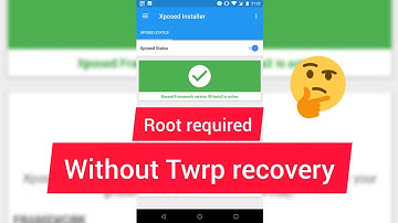 How to install Xposed installer without #TWRP#CWM 😉recovery