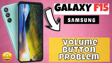 Samsung Volume Button Problem || How to Fix side volume buttons not working Samsung Galaxy F15