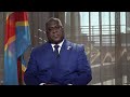 DR Congo President Félix Tshisekedi: 