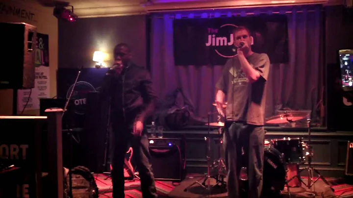 Matthew Hann and guest at The JimJam Session, Card...
