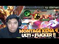 TERIZLA MONTAGE ULTI   FLICKER KENA 4 ORANG !! INI CARA LANING PHASE TERIZLA !! #MLBB