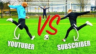 I Challenged A Subscriber To A Football Competition!