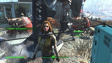 Fallout 4 - Underground Undercover: Desdemona Network Scanner Dialogue, Enter Institute Sequence