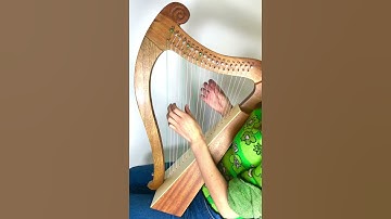The Erin Harp 19 String Mahogany by Dannan