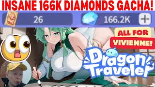 ALL FOR VIVIENNE !! MASSIVE Gacha Pulls, Skin & Gameplay Showcase (Dragon Traveler)