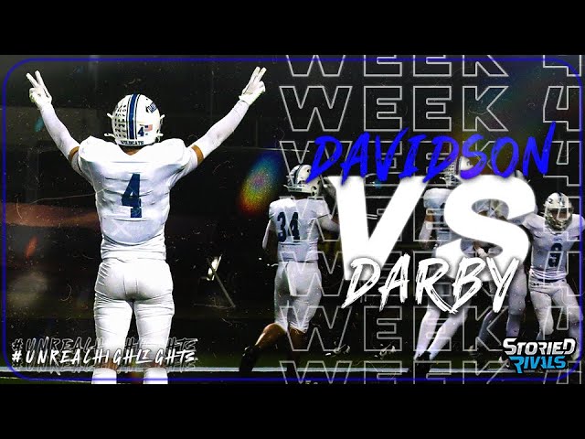 HIGH SCHOOL FOOTBALL | Hilliard Davidson vs Hilliard Darby - HIGHLIGHT