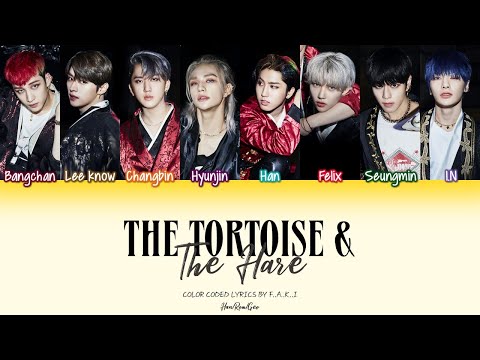 STRAY KIDS - The Tortoise and the Hare  (Color Coded Lyrics Han/Rom/Geo/가사)