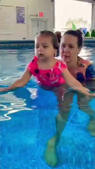 My Toddler Survival Swim Class #shorts