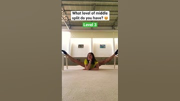 Splits challenge / flexibility challenge / Lera the gymnast #gymnast #split #challenge #shorts