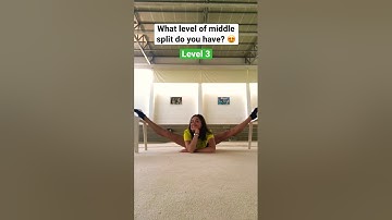 Splits challenge / flexibility challenge / Lera the gymnast #gymnast #split #challenge #shorts