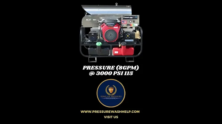 5.5gpm vs 8gpm: Which is the better pressure washing option?