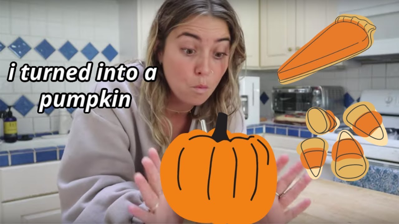 I ONLY ATE PUMPKIN FLAVORED FOODS FOR 24 HOURS