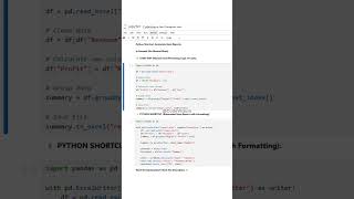 Python Shortcut: Automate Excel Reports in Seconds (No Manual Work)