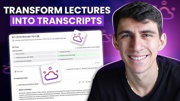 Transform Lectures into Transcripts with Tactiq