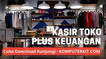 Program Kasir Toko Plus Keuangan