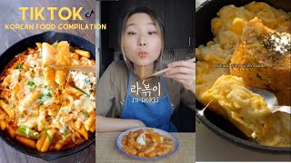 KOREAN FOOD TIKTOK COMPILATION | TTEOKBOKKI, JAPCHAE, & MANY MORE!!