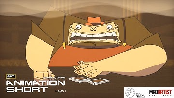 2D Animated Short Film "DRAW POKER" Funny Animation by The Animation Workshop