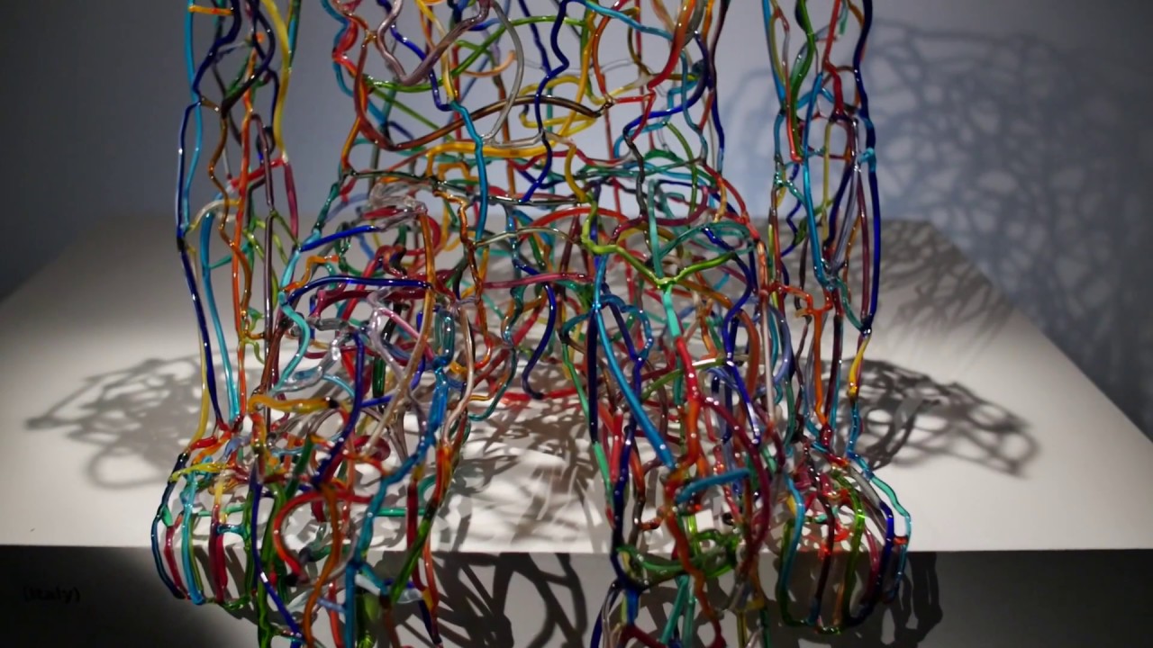 Mauro bonaventura, the psychosomatic. murano glass museum. youtube Murano glass museum