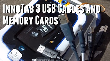 InnoTab 3 USB Cable and Memory Card
