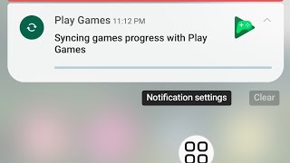 Fix syncing game progress with play games notification | syncing game progress with play games stuck
