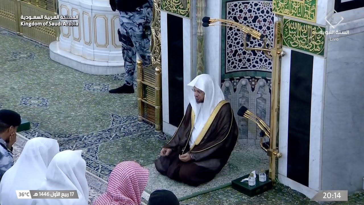 صلاة العشاء للشيخ عبدالمحسن القاسم 17 ربيع الأول 1446هـ