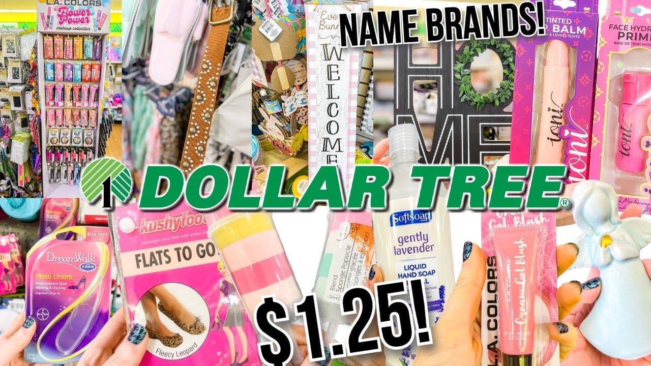 I WENT TO THE *BEST* DOLLAR TREE!! NAME BRAND $1.25 FINDS!! SHOP WITH ME