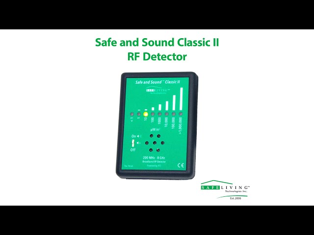 Safe and Sound Classic II - RF & Microwave Detector - YouTube