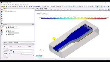 Post-Processing of a CFD simulation of Pump Station by Flow3DHydro