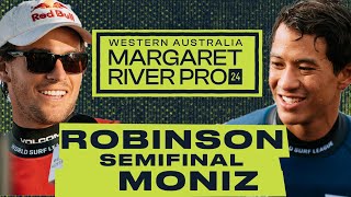Jack Robinson vs Seth Moniz | Western Australia Margaret River Pro 2024 - Semifinals