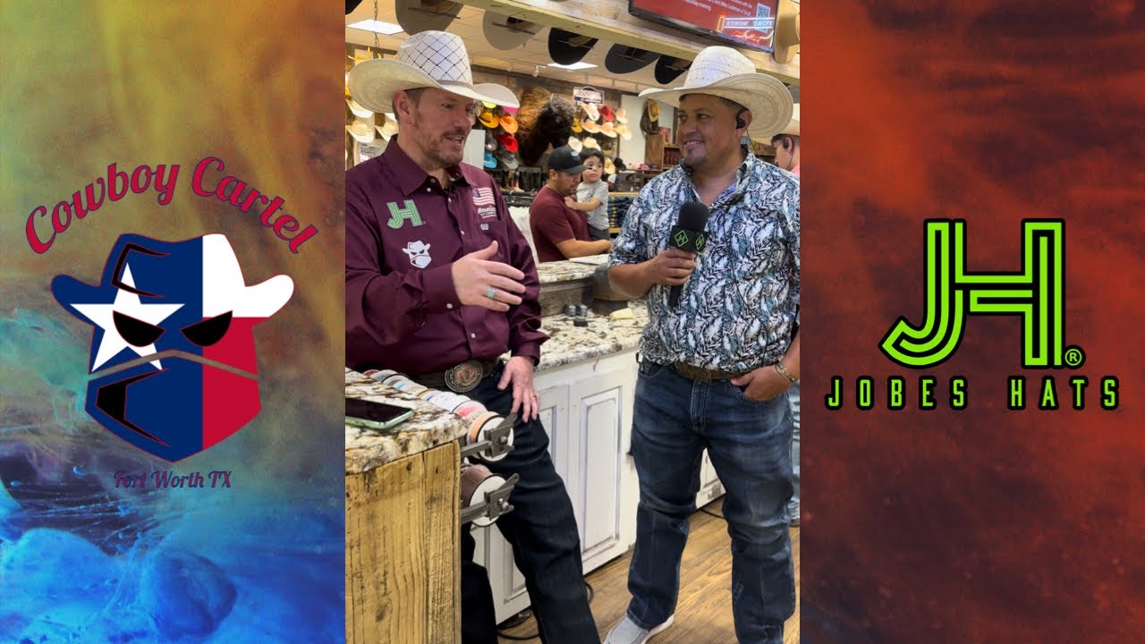 Jobe Interviews me for once. Shaping hats at Jobes Hats on a Saturday