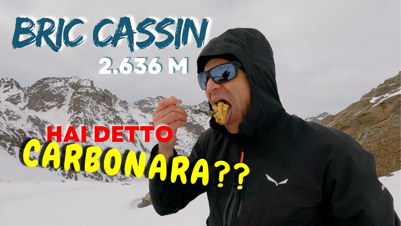 Bric CASSIN 2.636 m Val MAIRA (Cn) | Ciaspole e Scialpinismo | Ma è una CARBONARA questa?!