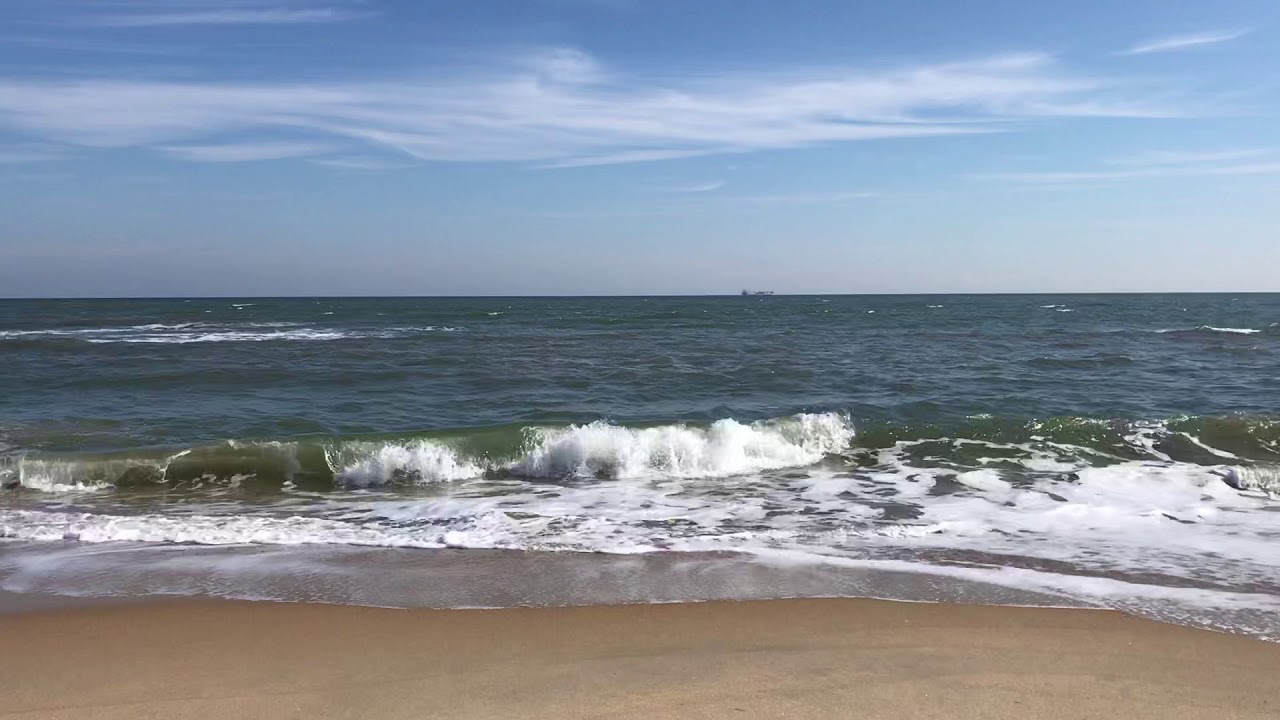 Waves in Ocean: Virginia Beach - YouTube