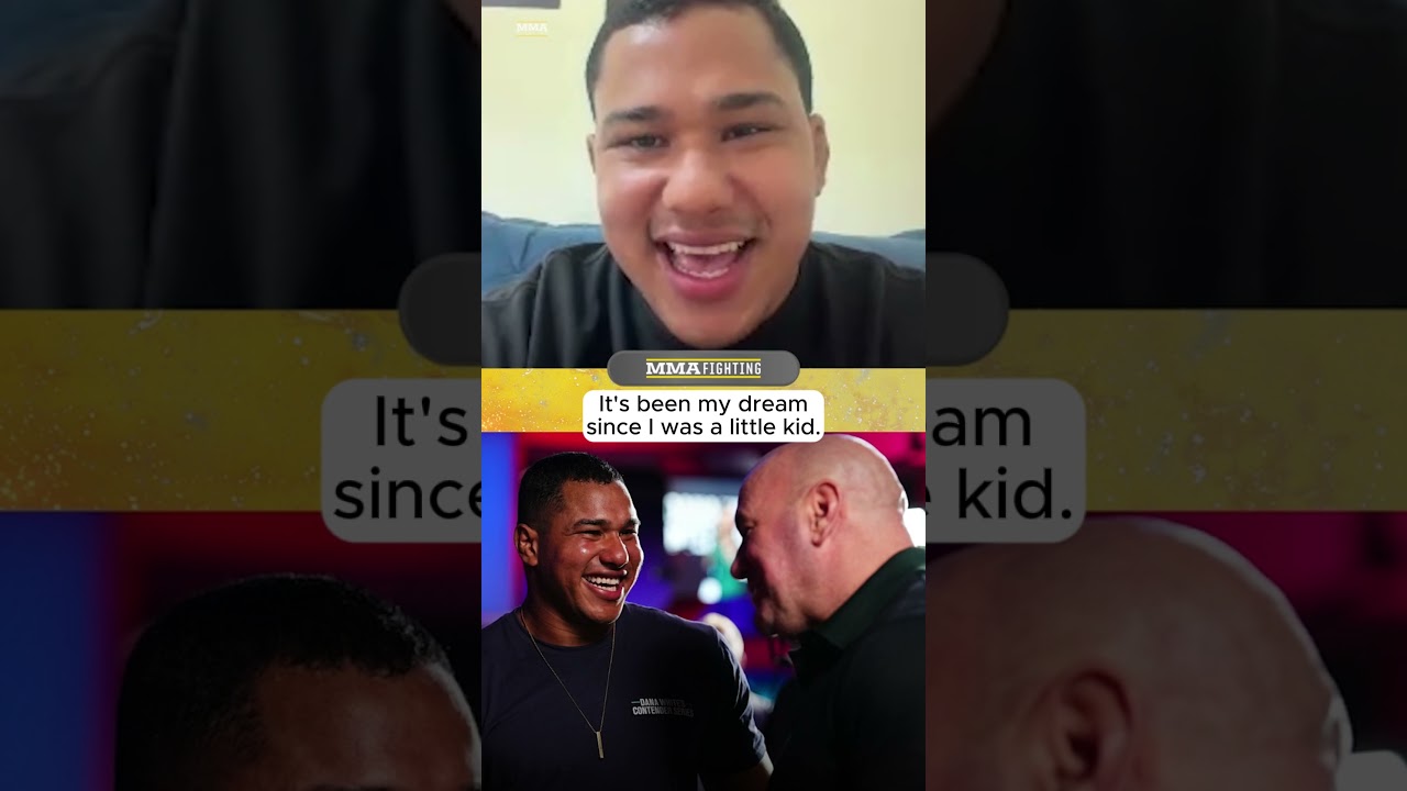 ' I will win the 205, 185, and heavyweight titles' - UFC Oklahoma City newcomer Levi Rodrigues Jr.