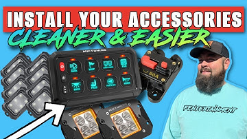 MICTUNING 8 GANG RGB SWITCH PANEL FOR AUTOMOTIVE LIGHTING & ACCESSORIES | BOATS GOLF CARTS UTV