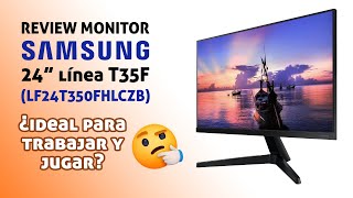 Review Monitor Samsung T35F 24 pulgadas - ¿El monitor ideal? (LF24T350FHLCZB)