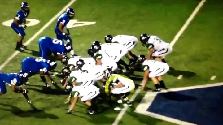 Josh DeVries football highlights 2013 week 0-4