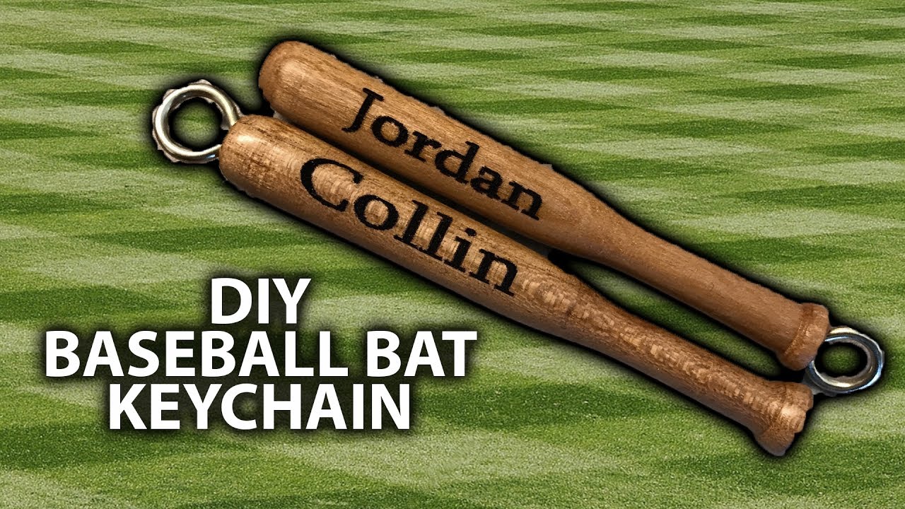 louisville slugger baseball bat keychain