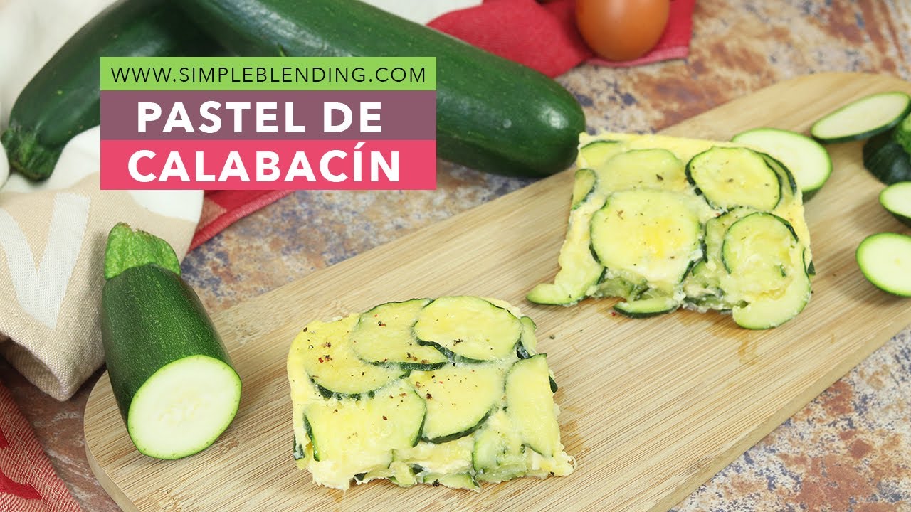 PASTEL DE CALABACÍN EN MICROONDAS | Puding rápido de calabacín | Receta de calabacín en microondas