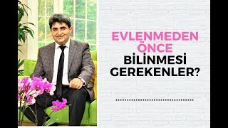 Evlenmeden Önce Bi̇li̇nmesi̇ Gerekenler?