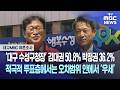 [대구MBC 여론조사] ‘대구 수성구청장’ 김대권 50.8% 박정권 36.2% 적극적 투표층에서는 오차범위 안에서 ‘우세’ | 대구MBC뉴스