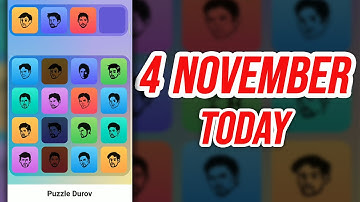 4 November 2024 Major Puzzle Durov Game 100% Solved | Major puzzle durov today Combo | Trick Work