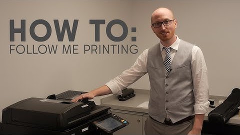 Follow Me Printing - Wentworth Institute of Technology