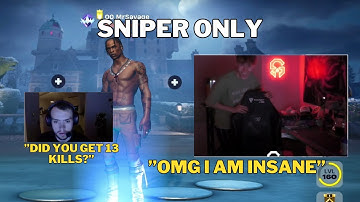 MrSavage WINS With ONLY SNIPERS in UNREAL RANKED